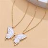 Women Friends Gift Butterfly Necklace Friendship Necklaces Best Friend Jewelry BFF Necklace for 2