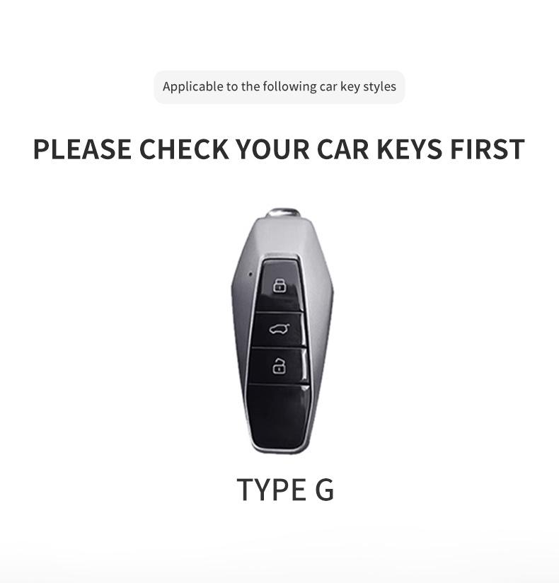 Chery iCAR Key Case for 03/3T/v23 Models, Rice White Shell Buckle Bag, Fashionable Cross-Border Design