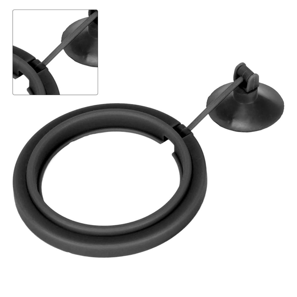 Fish Feeder Plastic Fish Floating Food with Strong Suction Cup for Feeding Flake Foods