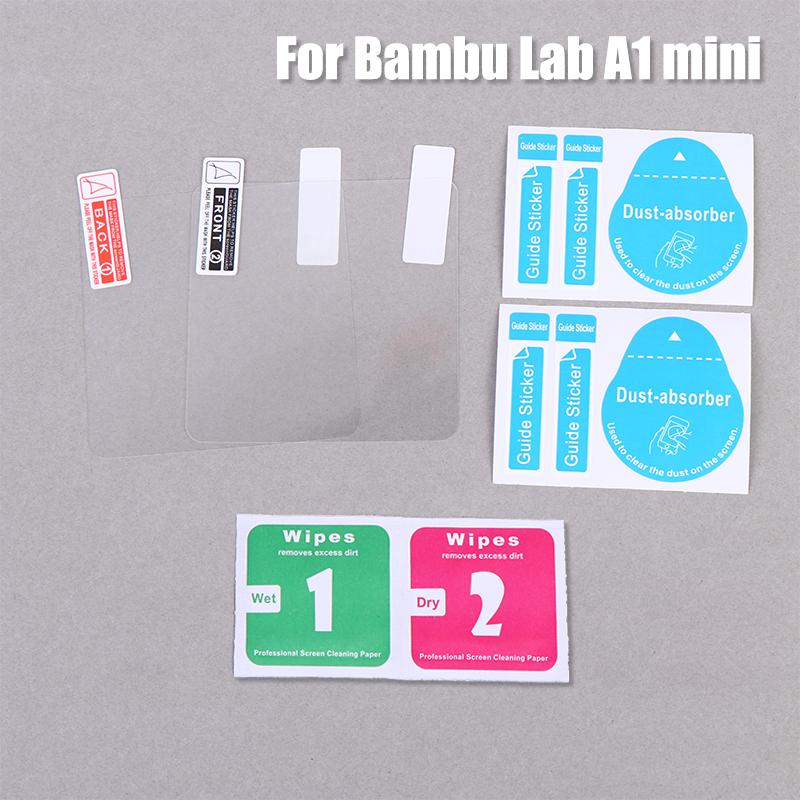 2Pcs Screen Protector For Bambu Lab A1 A1mini Scratch-resistant Wear-resistant Easy Installation High-definition Film