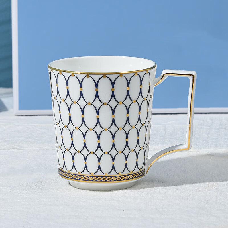 Wedgwood Golden Age Midnight Blue Mug Pair Gift Set