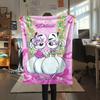 1PC Diddl Patterned Flannel Blanket Suitable For All Seasons for Home Decor Warmth and Comfort Gifts Holiday Present