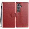 For Samsung Galaxy A15 5G Leather Phone Case Wallet Stand Cover with Handy Strap