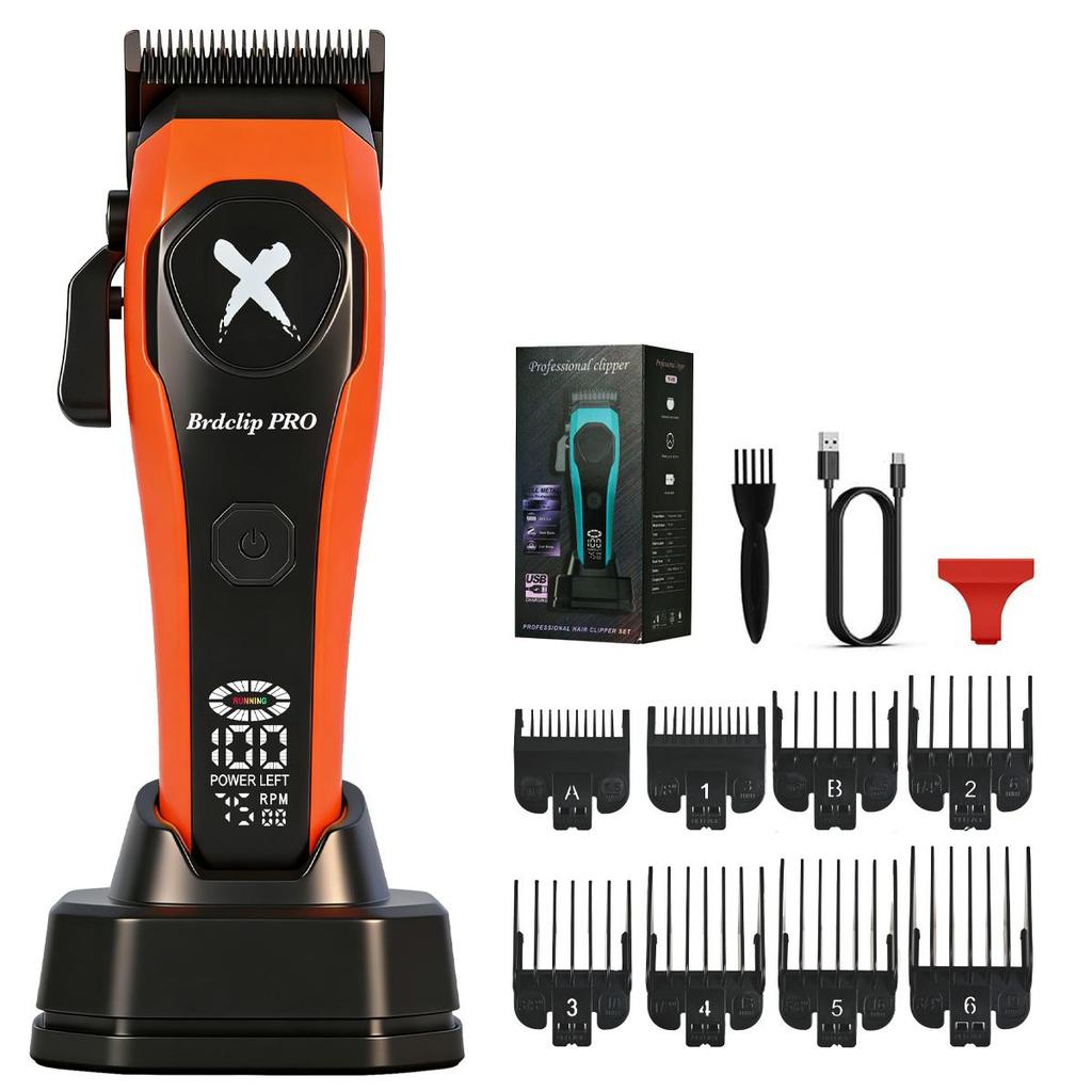BRDCLIP BRD-619 Home Hair Salon Hair Clipper with Gradual Change 7500RPM High-Speed Motor Men's Hair Trimmer