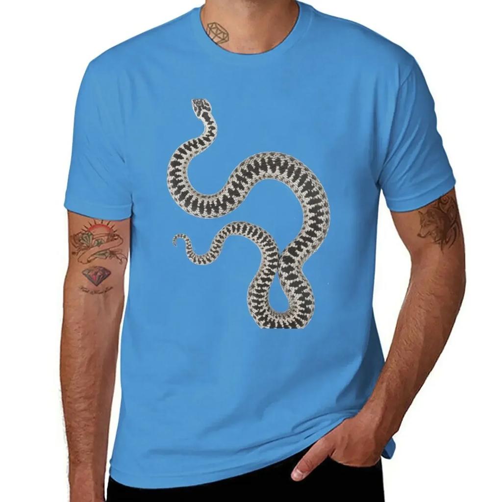 Vipera Berus Berus, Male T-Shirt New Edition Heavyweights Customs Design Your Own T Shirts for Men Graphic