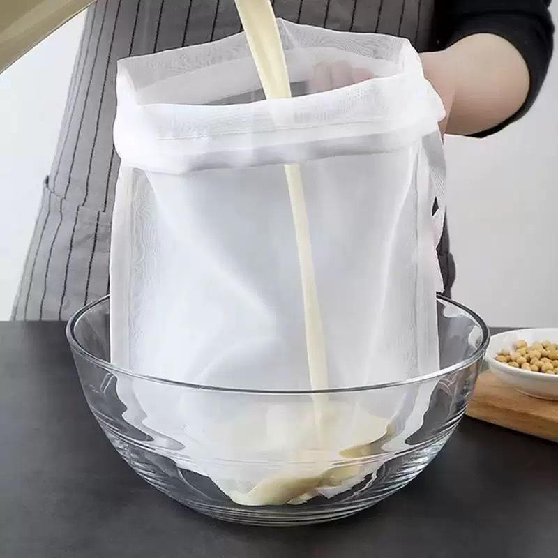 Reusable Vegetable Soy Milk Filter & Juice Separator Bag