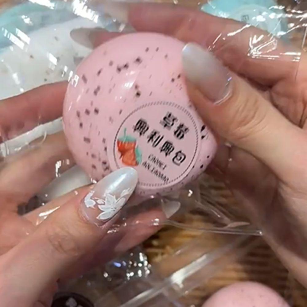 Adult Kids Taba Squishy Cute Cassava Pinch Soft Fluid Ball Kawaii Cake Slow Rising Stress Ball Fidget Toy Squeeze Food Toys