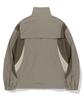 Not4Nerd 444 Logo Color Block Nylon Windbreaker Jacket - Beige