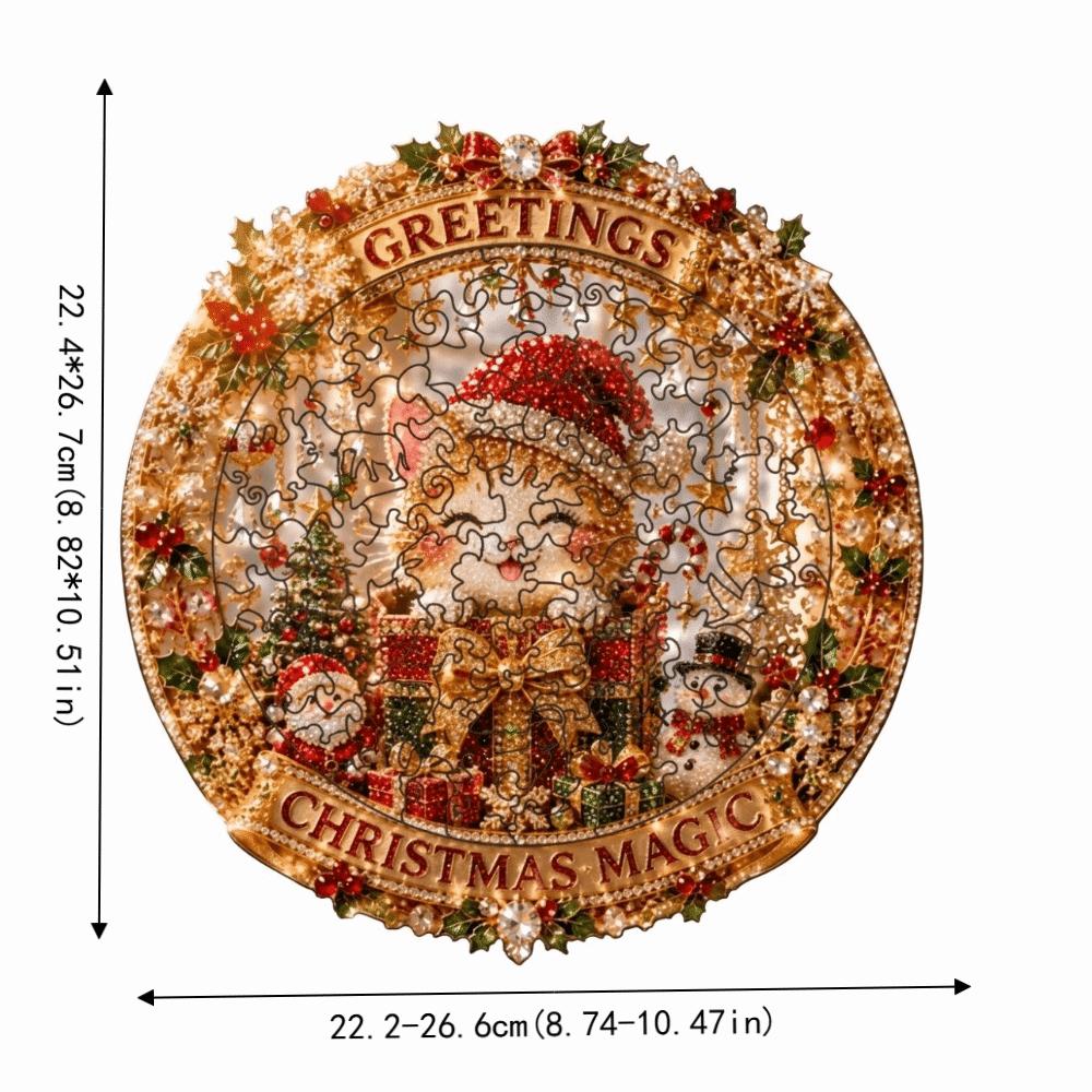 100pcs Acrylic Christmas Hanging Ornament High Transparency Christmas DIY Sun Catcher Home Decor