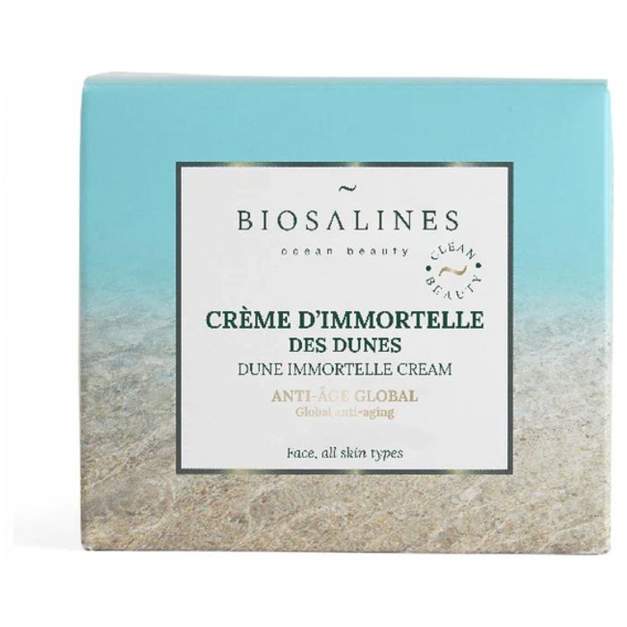 Biosalines Crème d'Immortelle des Dunes Anti-Âge 50 ML