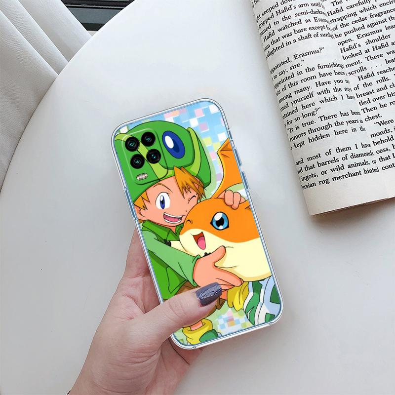 Angel D-Digimons Transparent Phone Case for Motorola Moto G7 G8 G9 G84 G85 G73 G24 G15 Z2 Play Power Plus