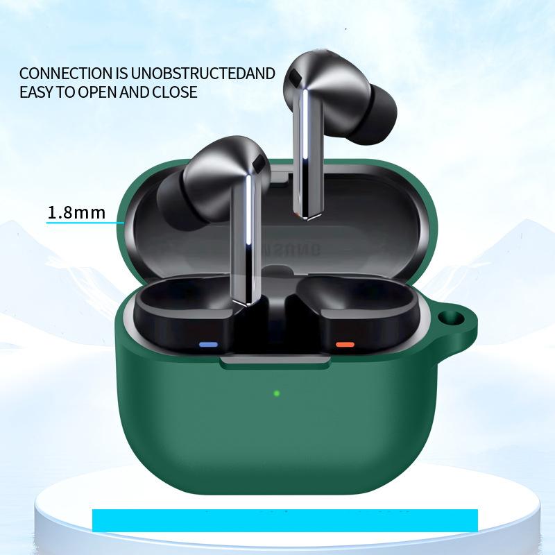 For Samsung Galaxy Buds 3 Pro/3 Headphone Silicone Case Drop-proof Dust-proof Headphone Case Sleeve Cover