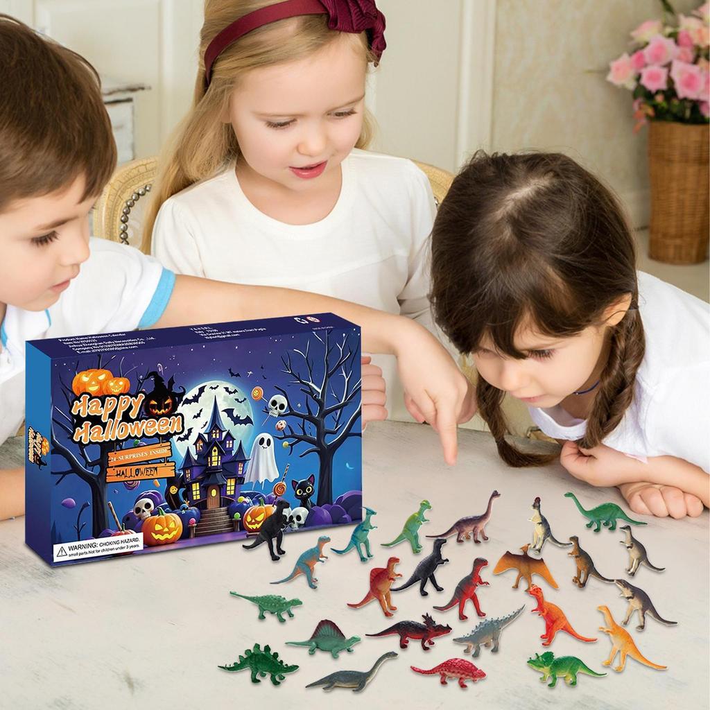 Advent Countdown Calendar 24 Days Countdown To Halloween Calendar Figures Doll Home Decor For Adults Family Kids Teens Vacation