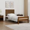 824836 vidaXL Wall-mounted Headboard Honey Brown 95.5x3x60 Cm Solid Pine Wood