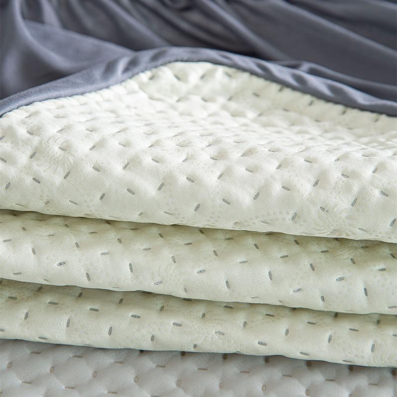 Waterproof Cooling Sheet Fitted Sheet with Elastic King Size Mattress Protector Solid Bedspread (Fitted Sheet Only)