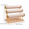 3 Tier Bracelet Holder Minimalist Design Bar Organizer Detachable Rods Bangle Watch