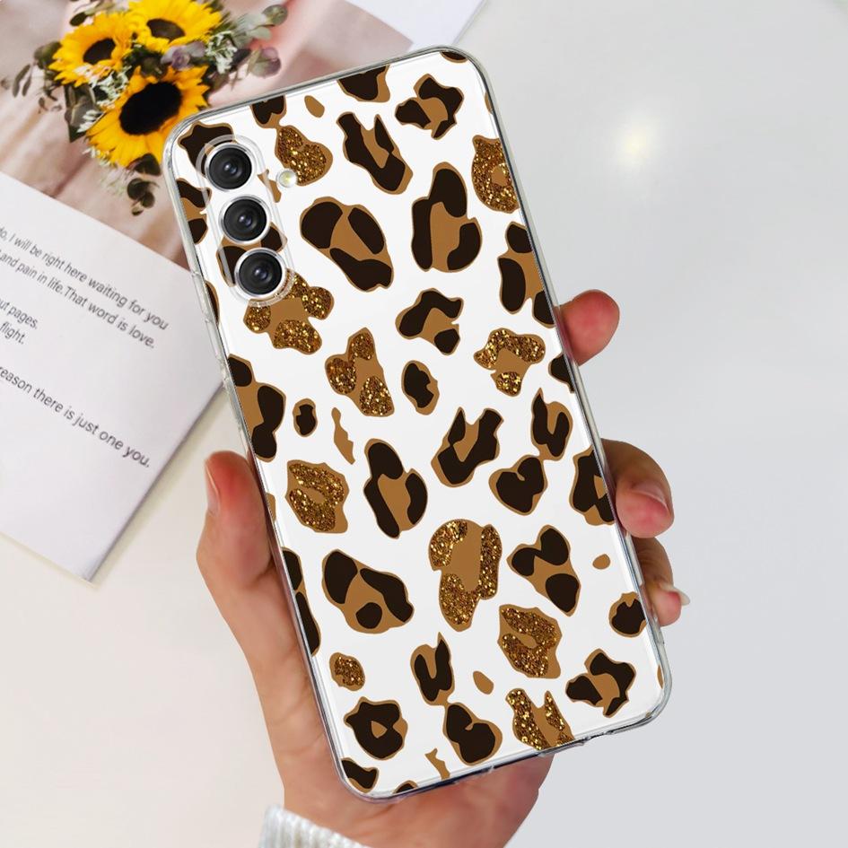 For Samsung A04s Case A047 SM-A047F Stylish Flower Printed Funda Soft Cases For Samsung Galaxy A04s A13 5G SM-A136B Bumper A 04s