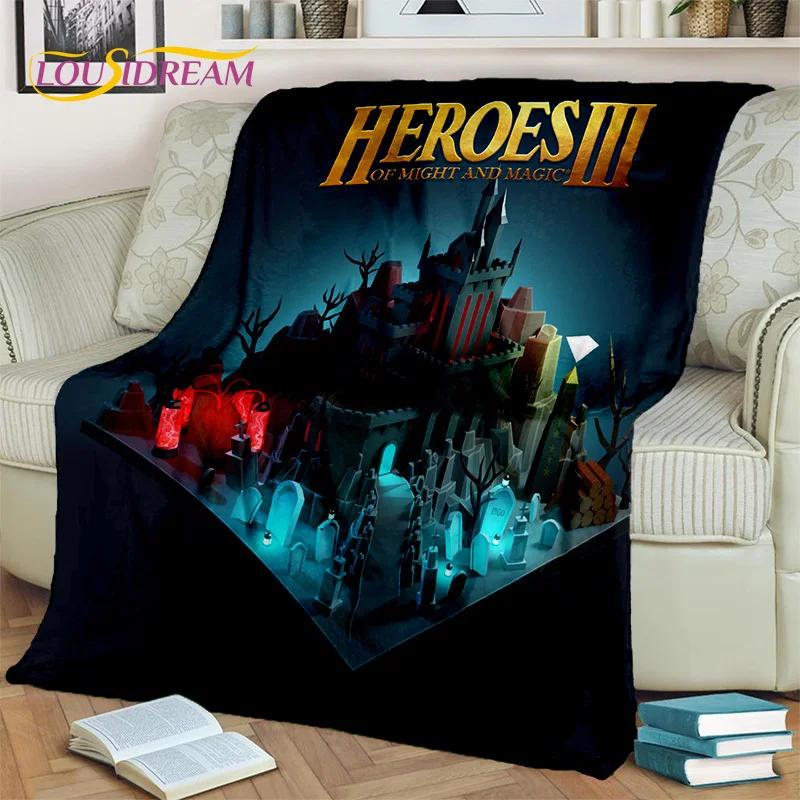 Heroes of Might and Magic Classics herní přikrývka, měkká přikrývka pro domácí ložnici pohovka pohovka piknik cestovní přikrývka do kanceláře