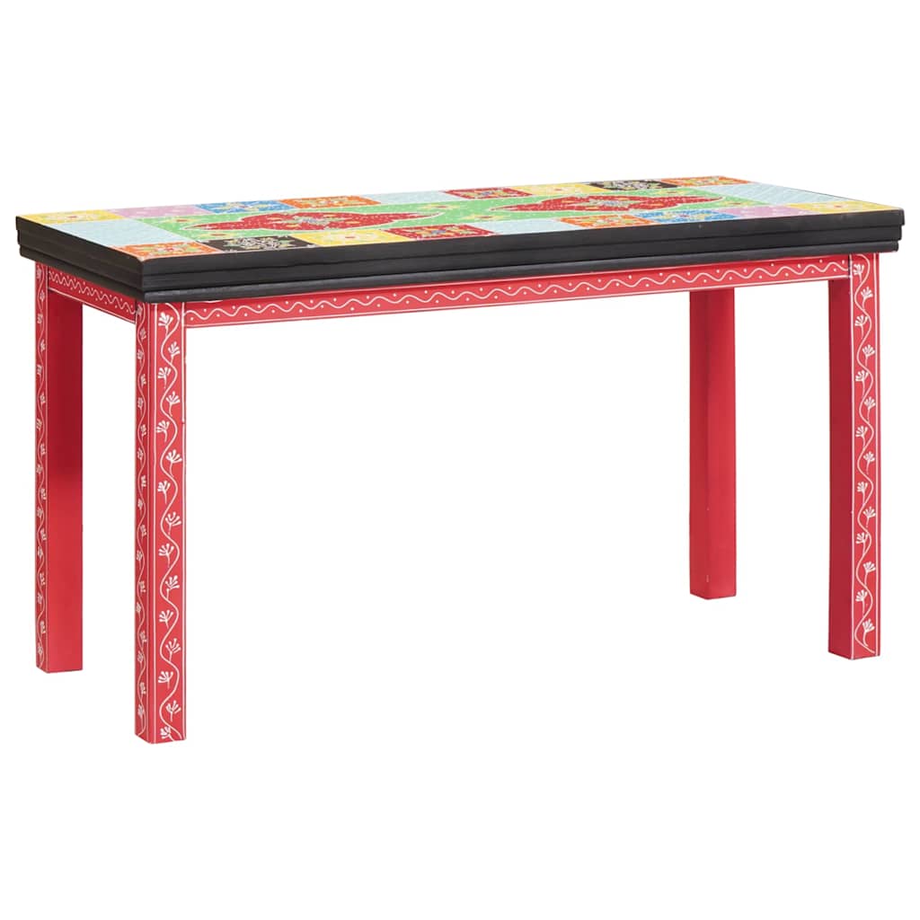 vidaXL Beistelltisch 2 Stk. Mehrfarbig 90 x 40 x 50 cm weiß