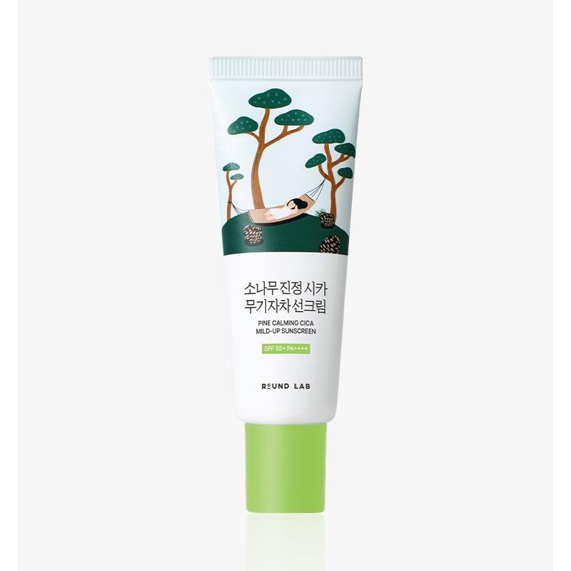 ROUND LAB Pine Calming Cica Mild-Up Sunscreen 40ml