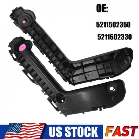 Front Bumper Brackets Retainer Side Support For Toyota Corolla 2017- 2Pcs