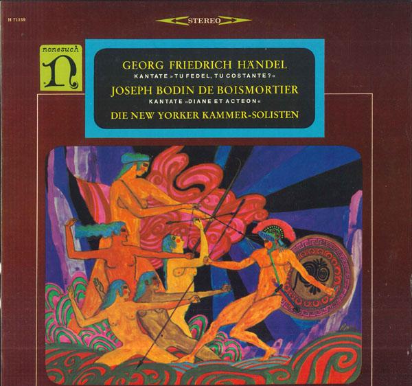 

Виниловая пластинка NEW YORKER KAMMER SOLISTEN Гендель Кантата Tu Fedel Tu Costant H71159 NONESUCH 1968 Германия Классика Б/у