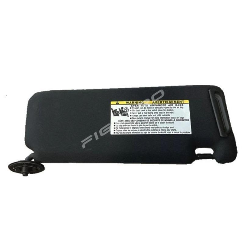 74320-21210-B2 Sunshade Sun Visor with Makeup Mirror Black Left Right for Toyota Scion TC 2005-2010 1pc Brand New