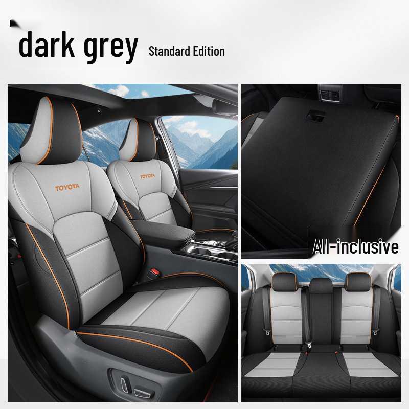 9th Gen All-Season Fabric Car Seat Covers for 2024 Toyota Camry, Full Coverage