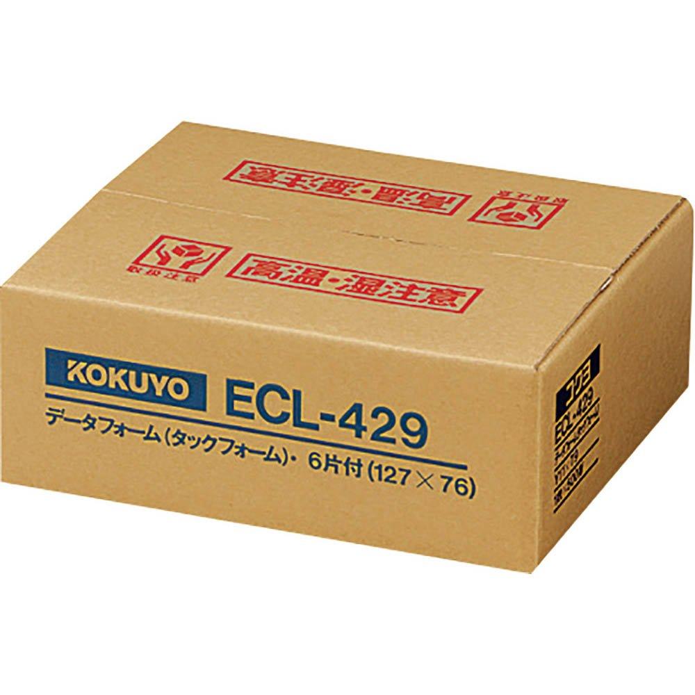 KOKUYO Tack Form 6 labels per 500 Y11XT9, sheet, sheets, ECL-429