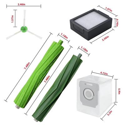 Kompatible Bürstenrolle, Filter & Staubbeutel für iRobot Roomba i7/i7+/i3/i4/i5/E5 Zubehör