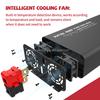 DATOUBOSS Convertidores De Energa De 2000w De Onda Pura De 12V Solar Power Converter Inverters  for Fishing Motorhome Camper