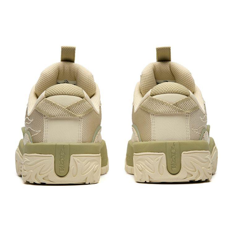 Anta Low-Top Canvas Lace-Up Women White Grey 922238083-3