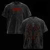 Tricou Vintage Berserk Pump Cover Unisex pentru Sală Streetwear Bumbac Gros