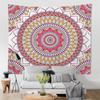 Wall Hanging Tapestry Simple Tapestry Mandala Series Wall Decoration Living Room Bedroom Ethnic Style Home Decoration