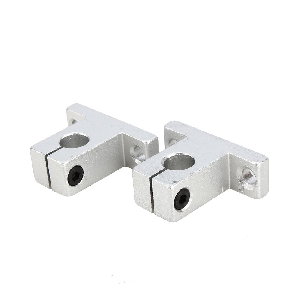 2pc SK10 Linear Rail Shaft Support Bracket Vertical Optical Axis Holder