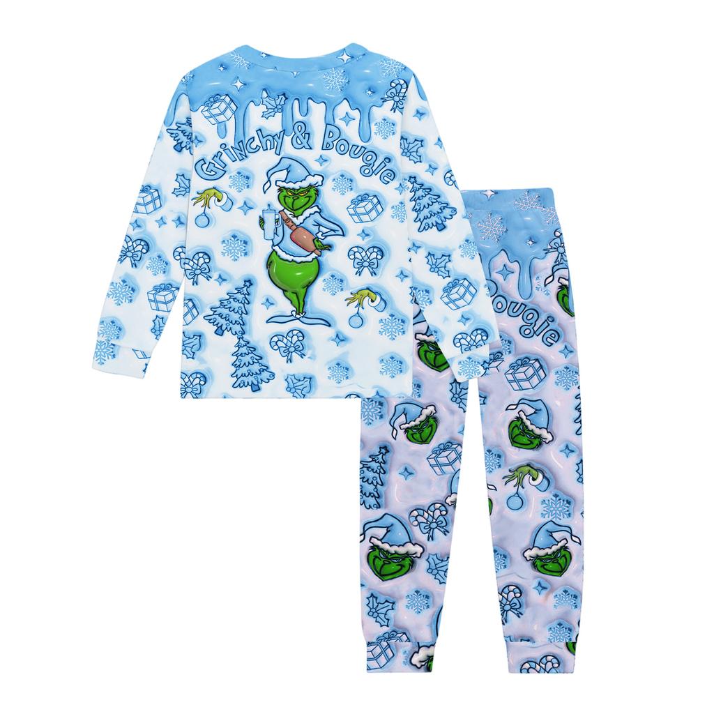 Mädchen Hosen Set Kinder T-Shirt 2PCS Langarm Cartoon Kleidung Outfit