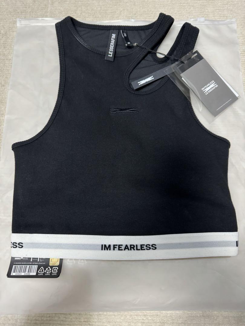 

[Б/У] Скидочный топ-майка LE SSERAFIM S/S POP UP S