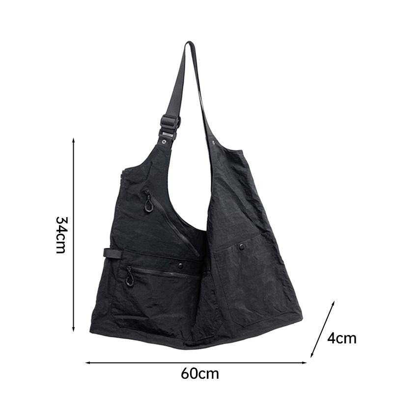 Multifunction Vest Outdoor Camping Variable Backpack Waistcoat Dual-Purpose Crossbody Bag Personalized Large Capacity