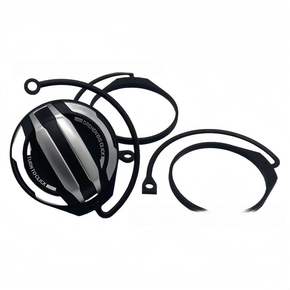 For Porsche Fuel Tank Cap Macan Cayenne Panamera 911 718 Aluminum Alloy Fuel Tank Cap Filler Replacment 971044261 синий