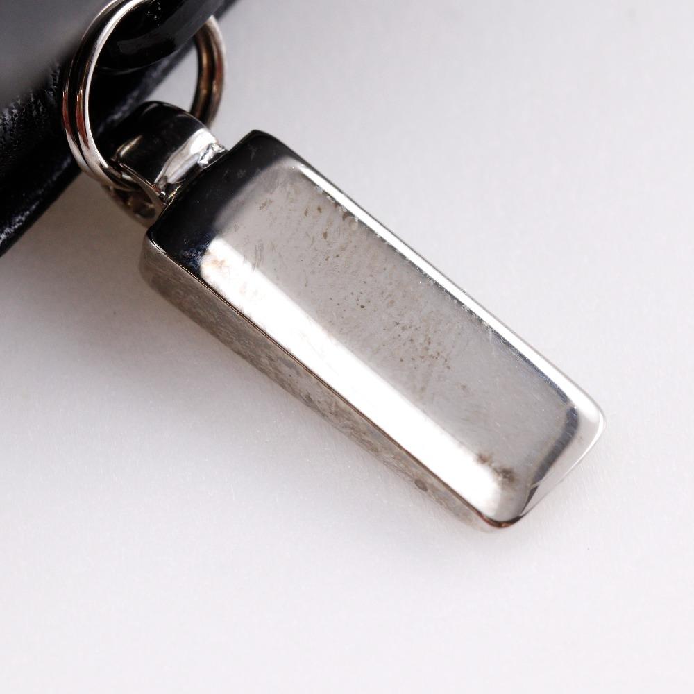 Salvatore Ferragamo Purse Black Calfskin Unisex Used