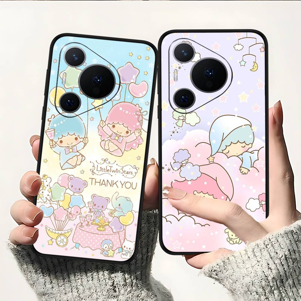 L-Little Twin Stars Phone Case For Huawei P 8 9 10 20 30 40 50 Pro Lite Psmart Honor 10 lite 70 Mate 20lite