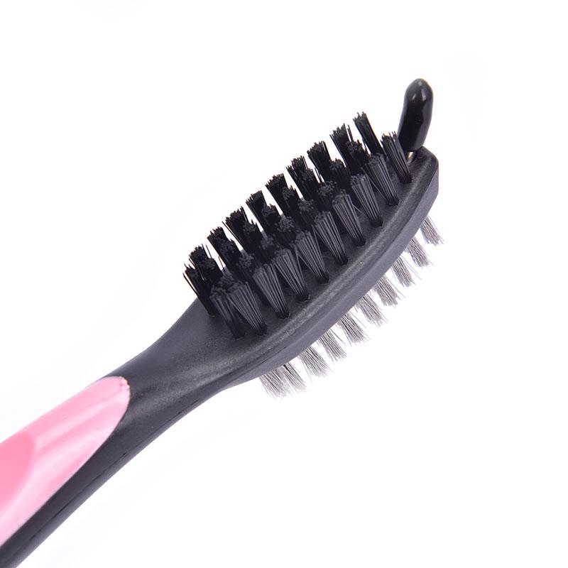 Golflabda Tisztító Kefe Barázdatisztító Kefe 2 Oldalas Golf Putter Ék Labda Tisztító Készlet