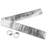 Aluminum Foil Kit Exhaust Pipe Insulation Fiberglass Hose Lagging