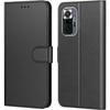 Case - Redmi - Note 10 Pro 4G - Black - Leather Effect - 360 Degree Protection