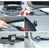 Led Light Bar Mounting Brackets 2Pcs Adjustable Piller Hood Led Work Light Mount Bracket Clamp Holder Bar Pods for SUV Off Road