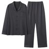 Men's 100% Cotton Long Sleeve Pajama Set, Spring/Fall 2025 Style, Plus Size, Indoor/Outdoor Wear