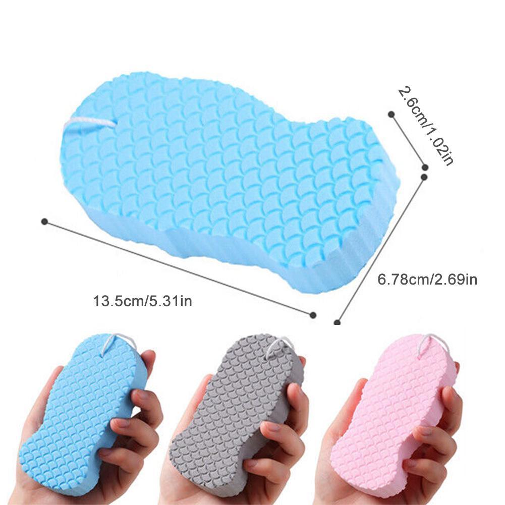 NEW Soft Bath Sponge Body Scrub Bast Wisp Massage Brush Body Washcloth Skin Scrubber Relax Exfoliating Skincare Shower Tool
