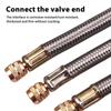 Tire Valve Extension Hose Tyre Pump Inflation Adapter Hose Car Accessories for Automobile Electric Car Electric Unicycle Tire
