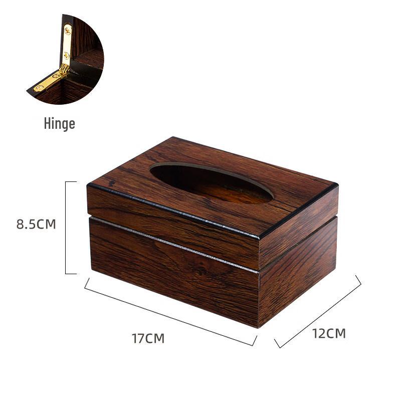 LIEI Wooden Tissue Box