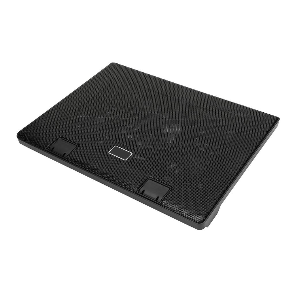 Chladič na notebook Tichý provoz Chladicí podložka na notebook s 5 ks ventilátorů Dva USB porty Chladicí ventilátory pro